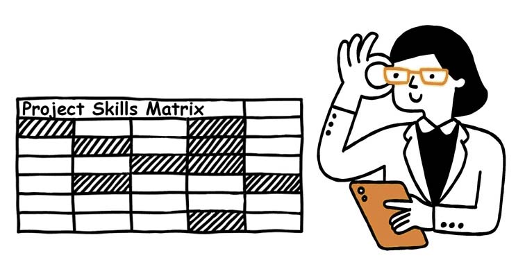 Project skills matrix